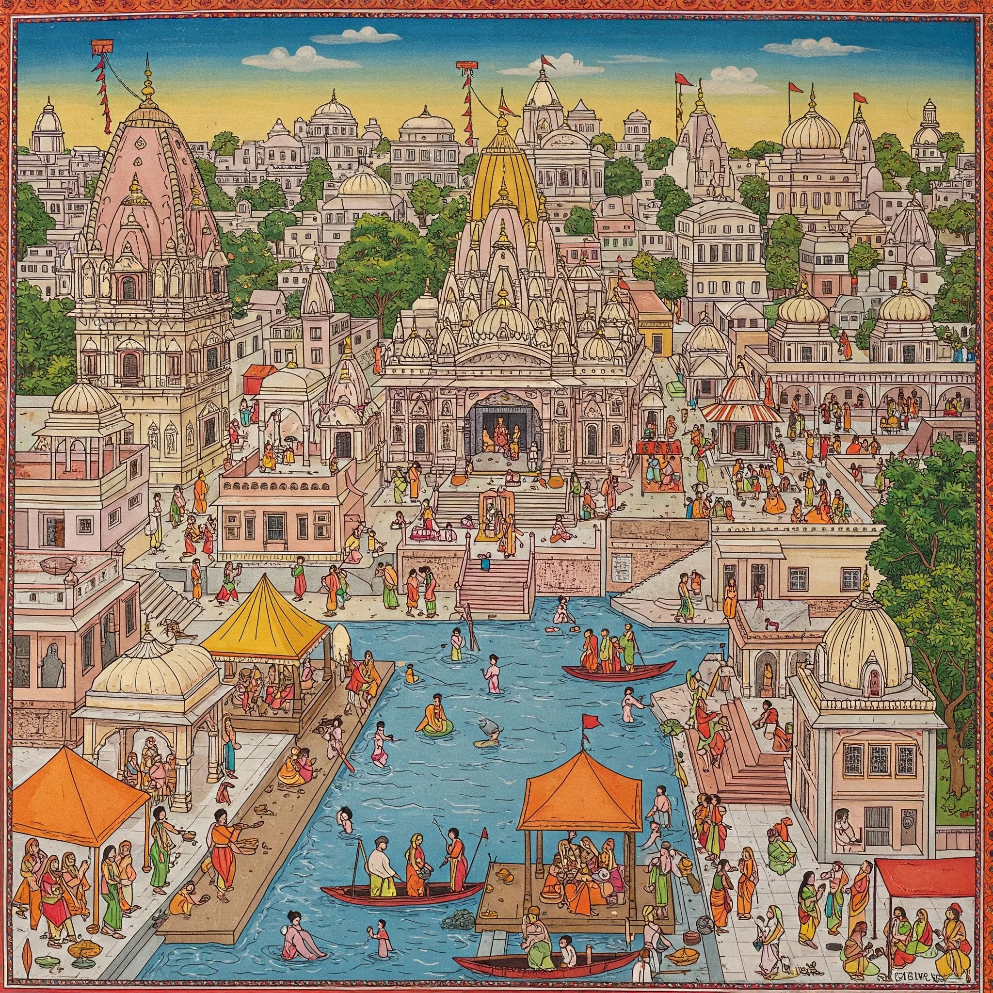 athura Vrindavan Picture from Trip Deals India Website. Same Day Agra Tour With Mathura & Vrindavan β By Car from Delhi