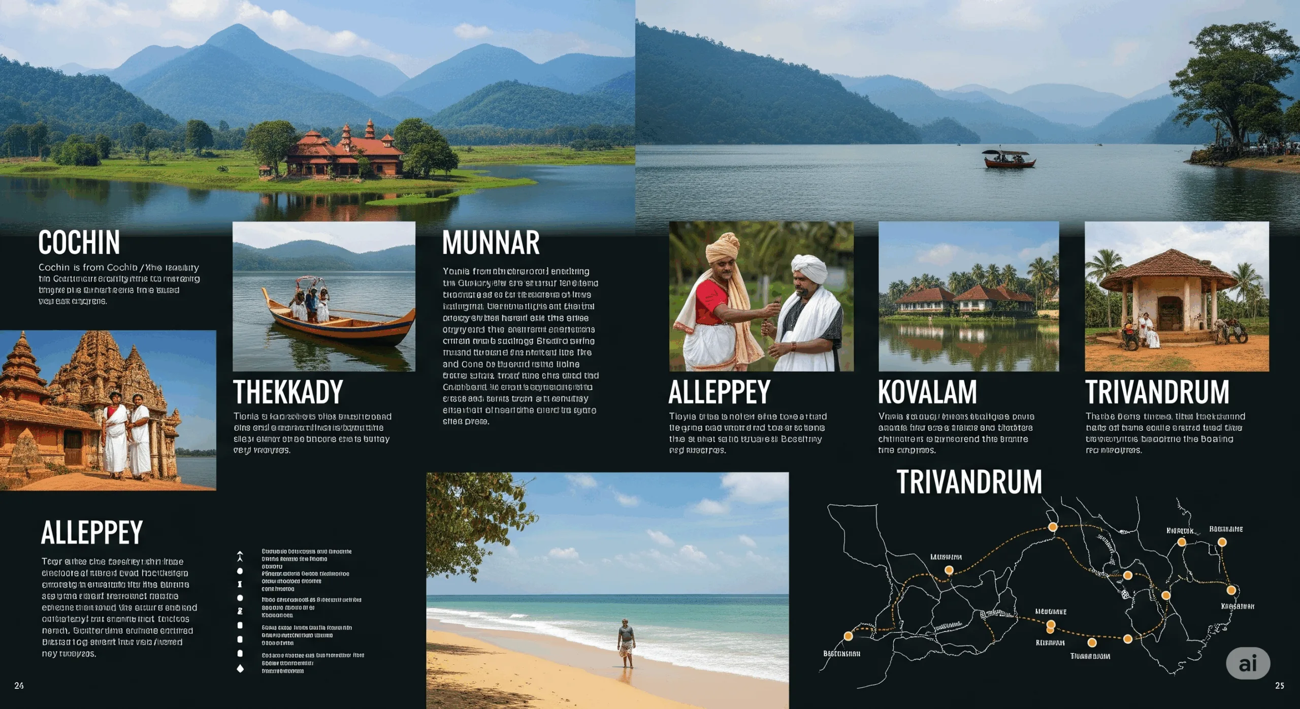 Kerala Dreams: Hills, Temples & Backwaters